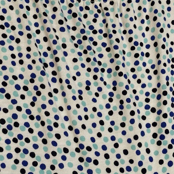 Boden Margot Jersey Dress with Pockets Women Size 12 L Blue Polka Dot Print EUC - Picture 15 of 16